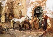 unknow artist Arab or Arabic people and life. Orientalism oil paintings  330 Sweden oil painting artist